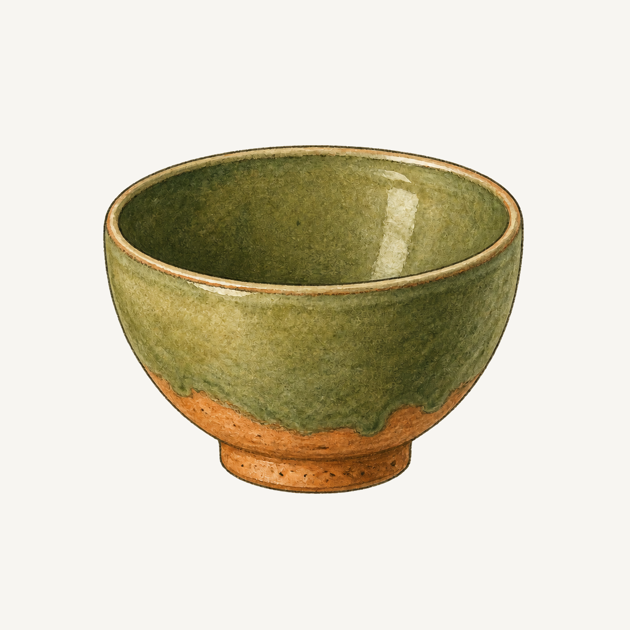 Modern ceramic bowls collection for rice, soup, salad and daily meals