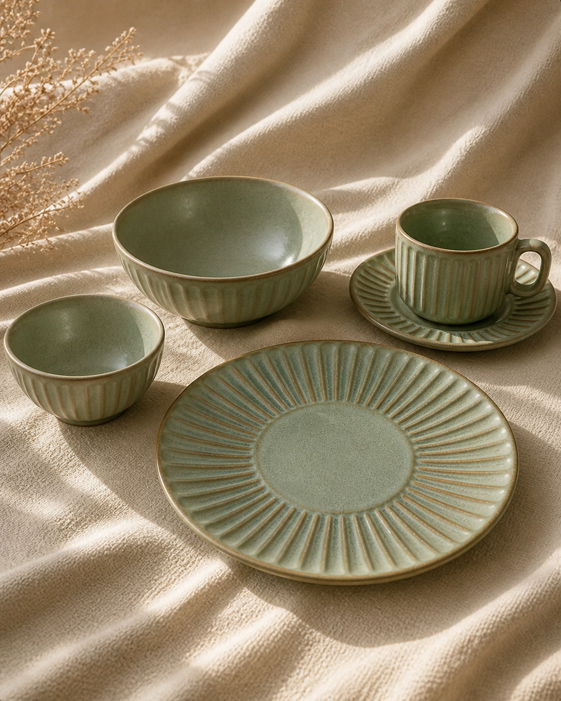 Sage Green Tableware Bundle | Forest Collection