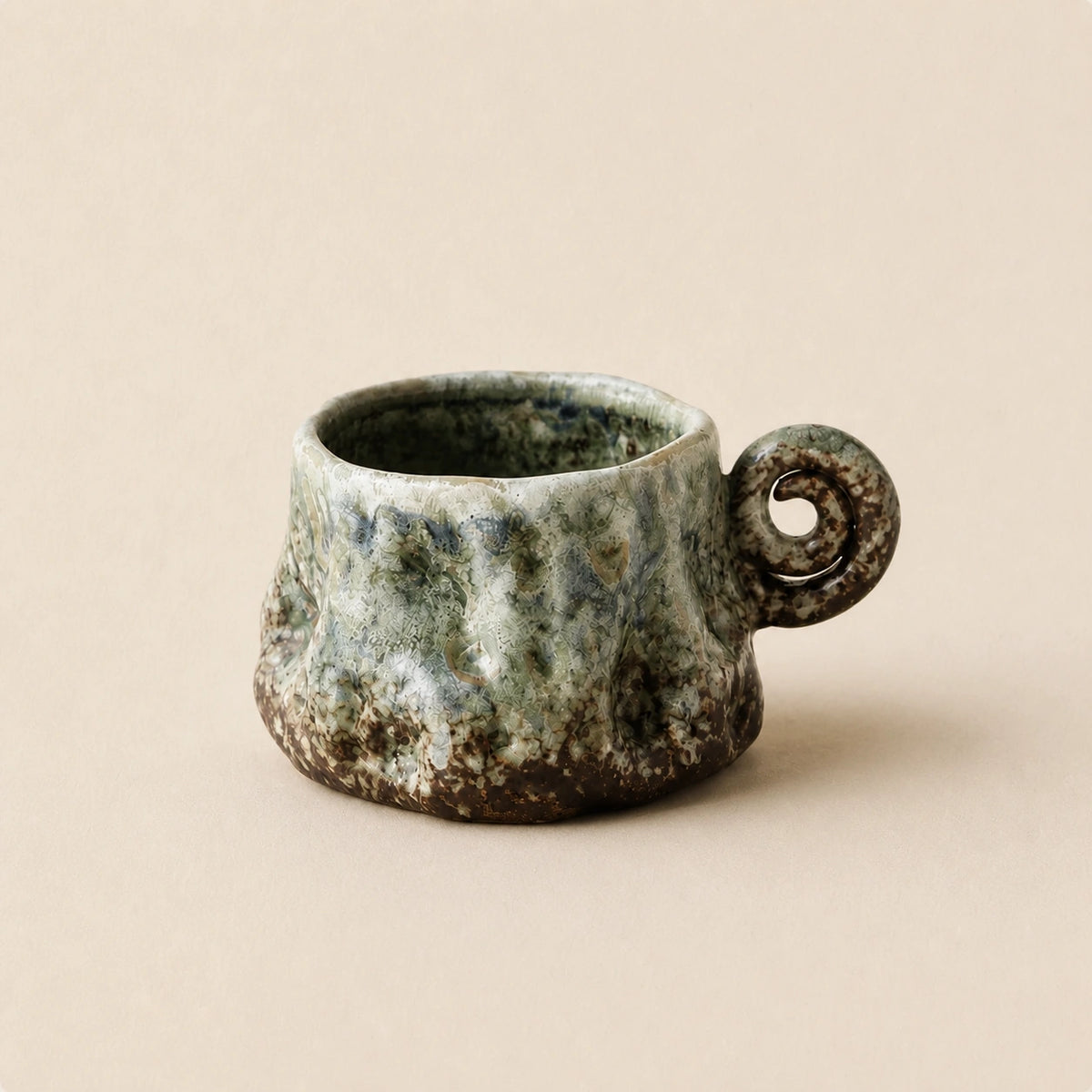 Faerie Moonshadow Moss Ceramic Espresso Cup main product image