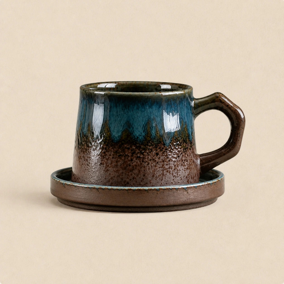 Midnight Tide Reverie Ceramic Coffee Cup Set main product image
