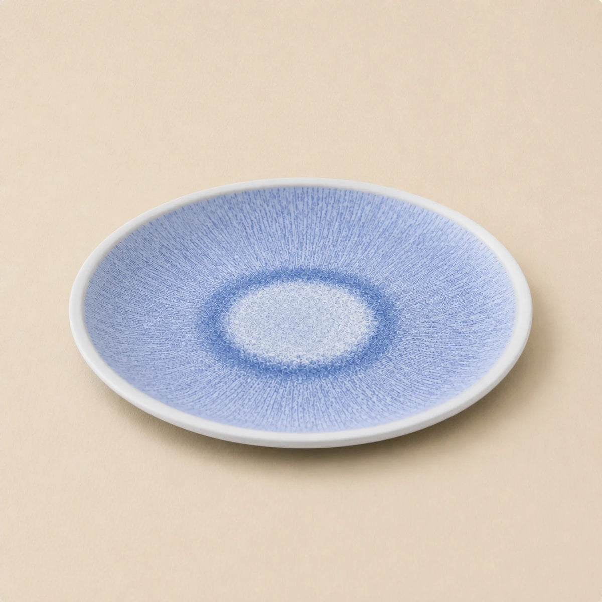 Serene Mist Blue Ceramic Dinner Plate | Winter Mist by Ertha Home