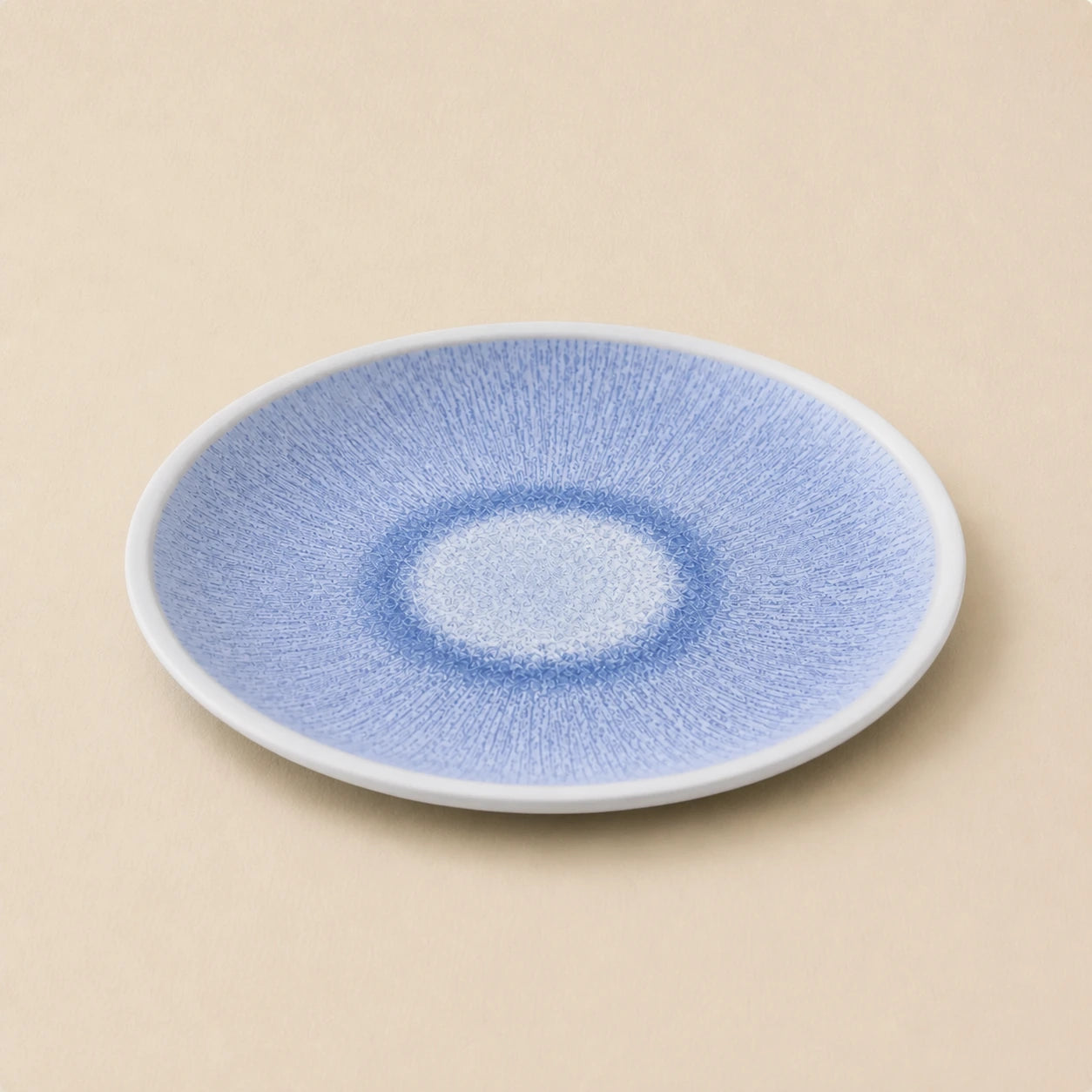 Serene Mist Blue Ceramic Dinner Plate | Winter Mist by Ertha Home