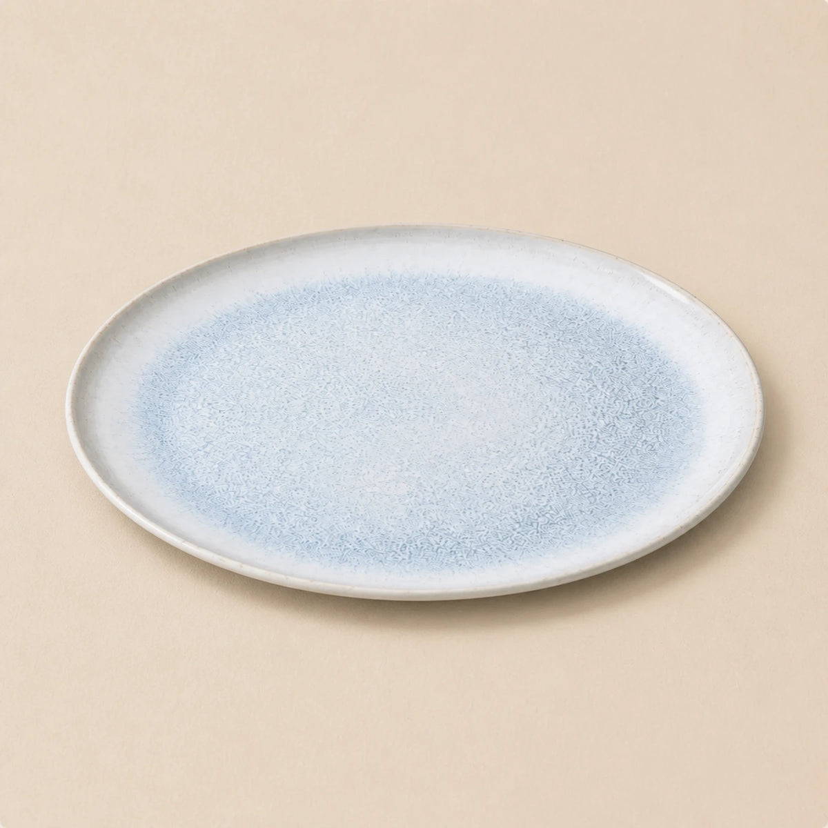 Pure Mist Blue Ceramic Dinner Plate | Winter Mist by Ertha Home