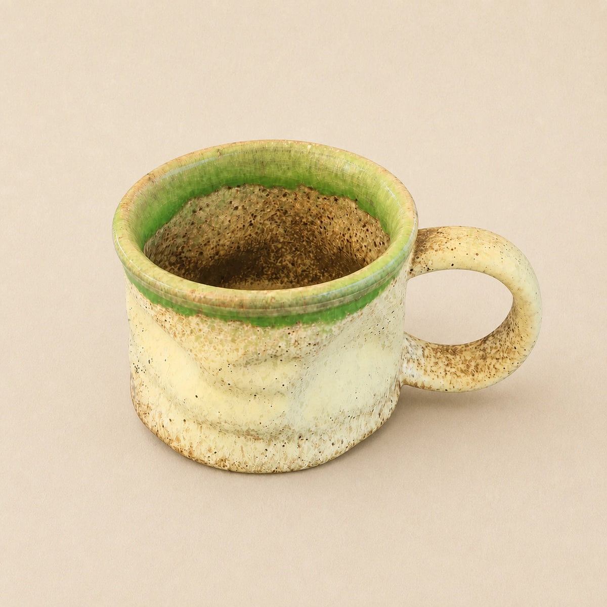 Moonlit Alchemy Ivory Mist Ceramic Coffee Mug main product image
