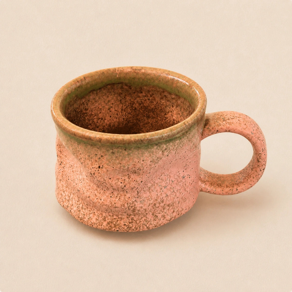 Moonlit Alchemy Peach Blossom Ceramic Coffee Mug main product image