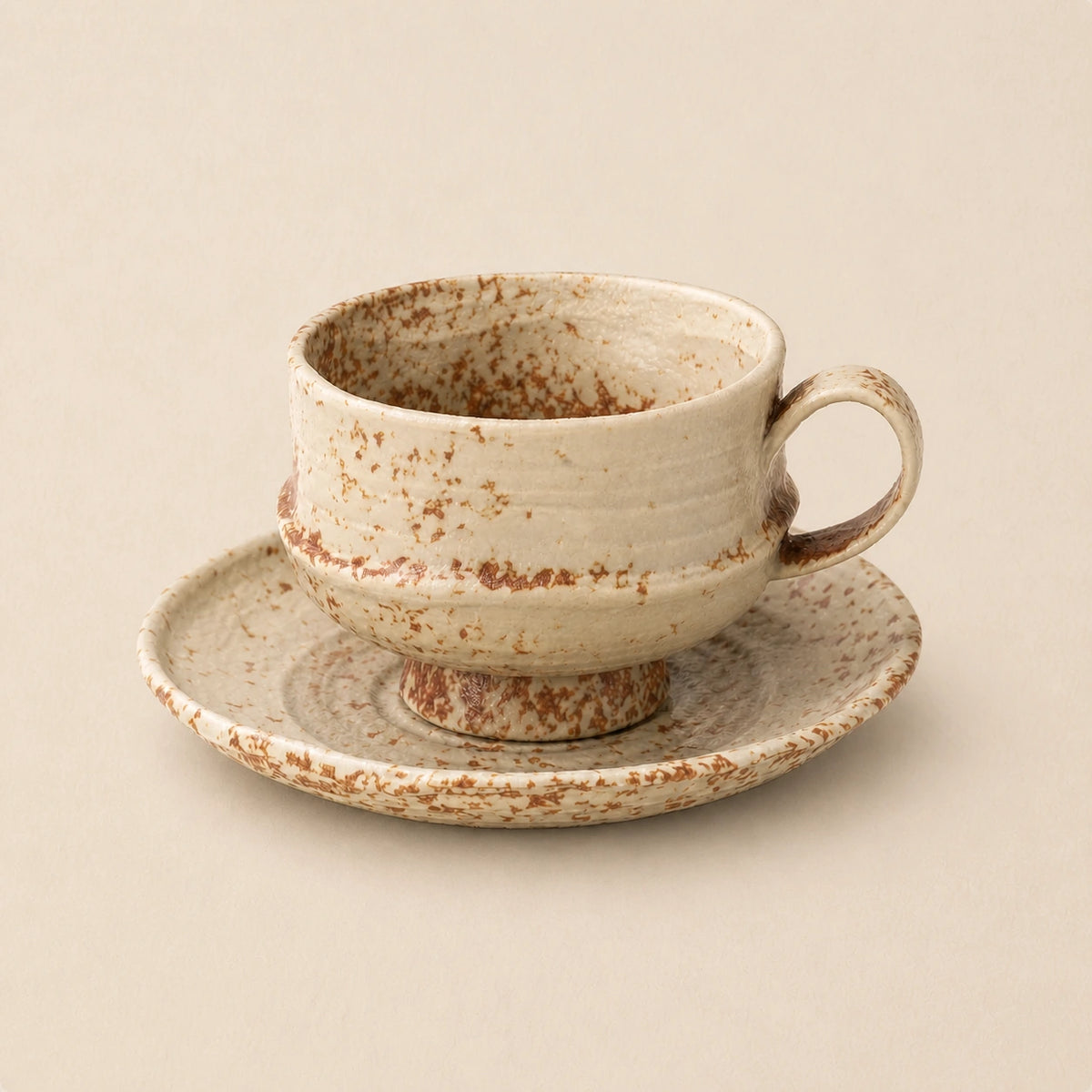Moonlit Ivory Dune Ceramic Coffee Cup Set main product image
