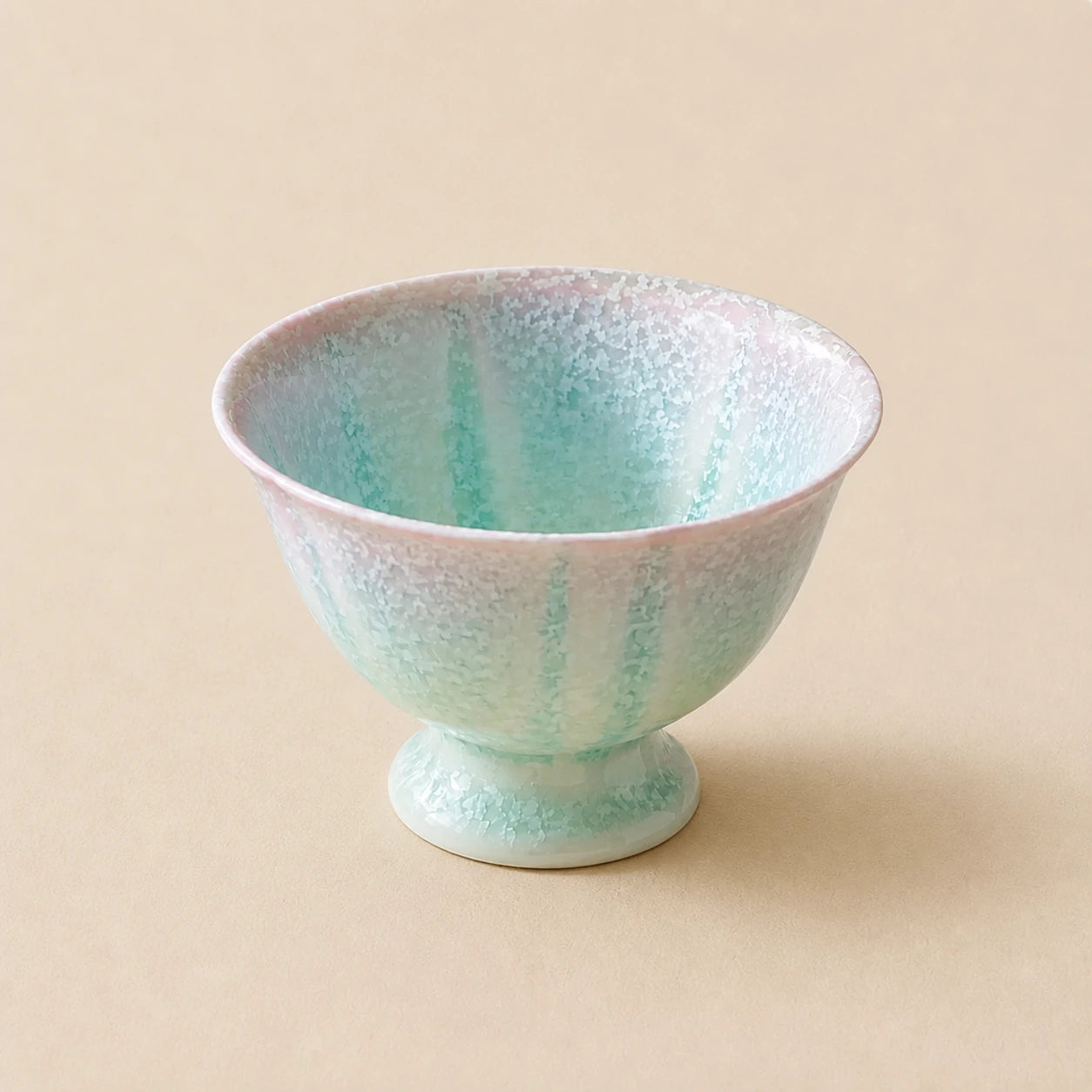 Crystal Pearl Mist Ceramic Dessert Bowl | Pearl by Ertha Home