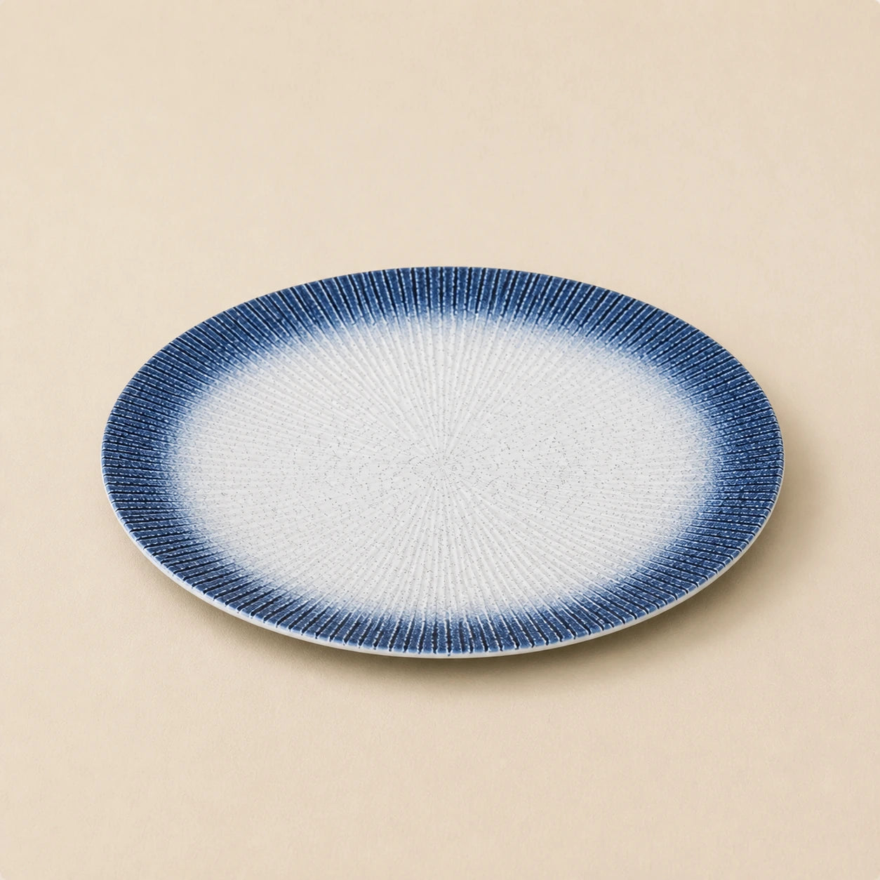 Midnight Sky Blue Ceramic Dinner Plate | Blue Horizon by Ertha Home