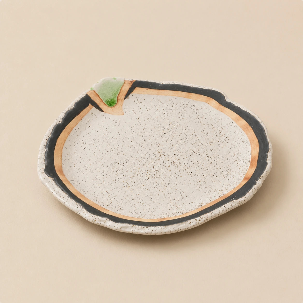 Volcanic Sand Ceramic Serving Plate by Ertha Home