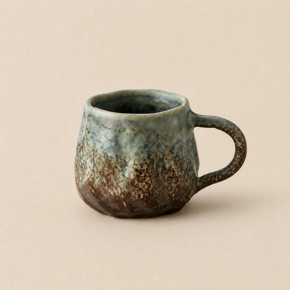 Whispering Storm Moss Ceramic Espresso Cup main product image